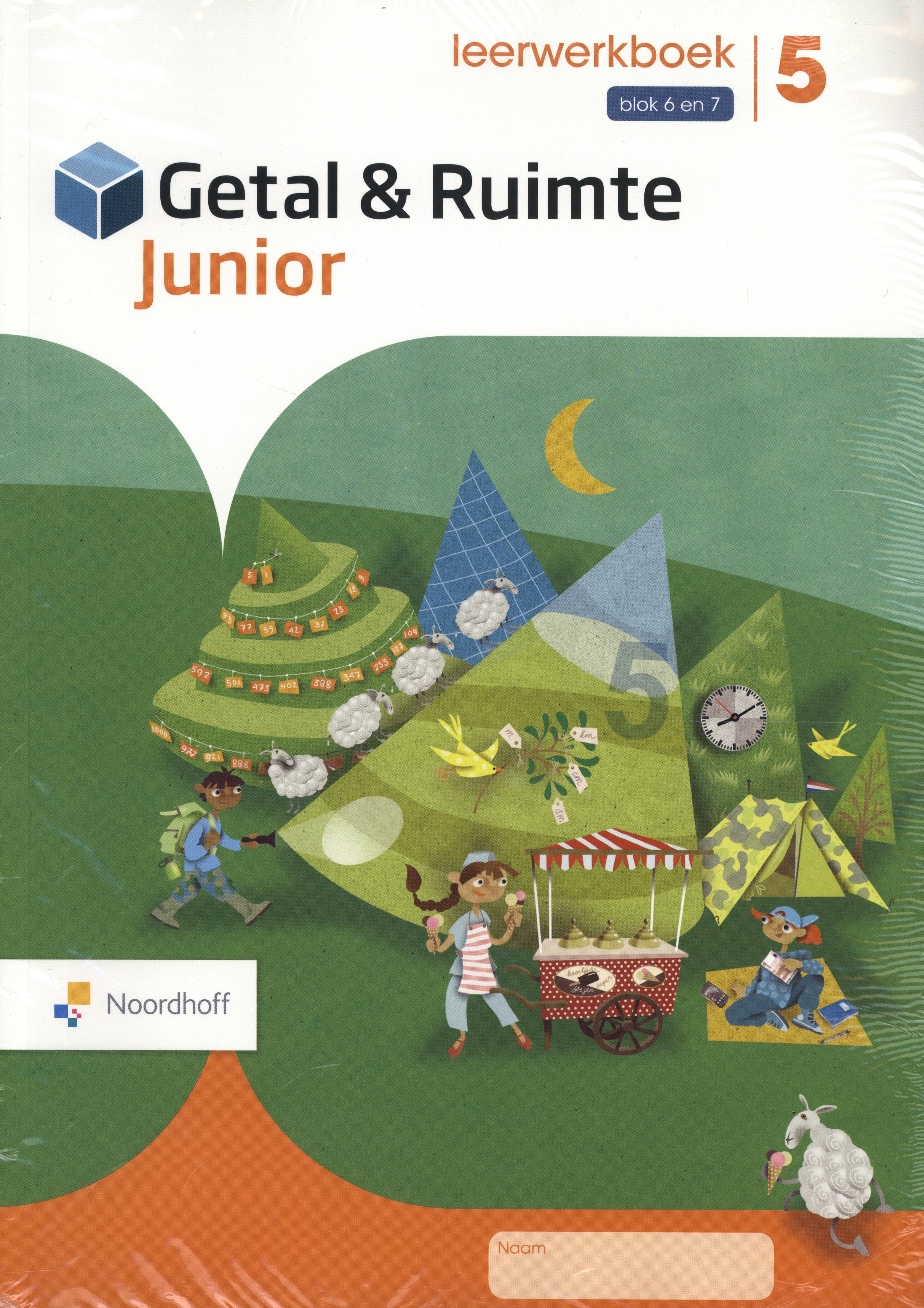 Getal & Ruimte Junior leerwerkboek groep 5 blok 6 en 7_set a 5