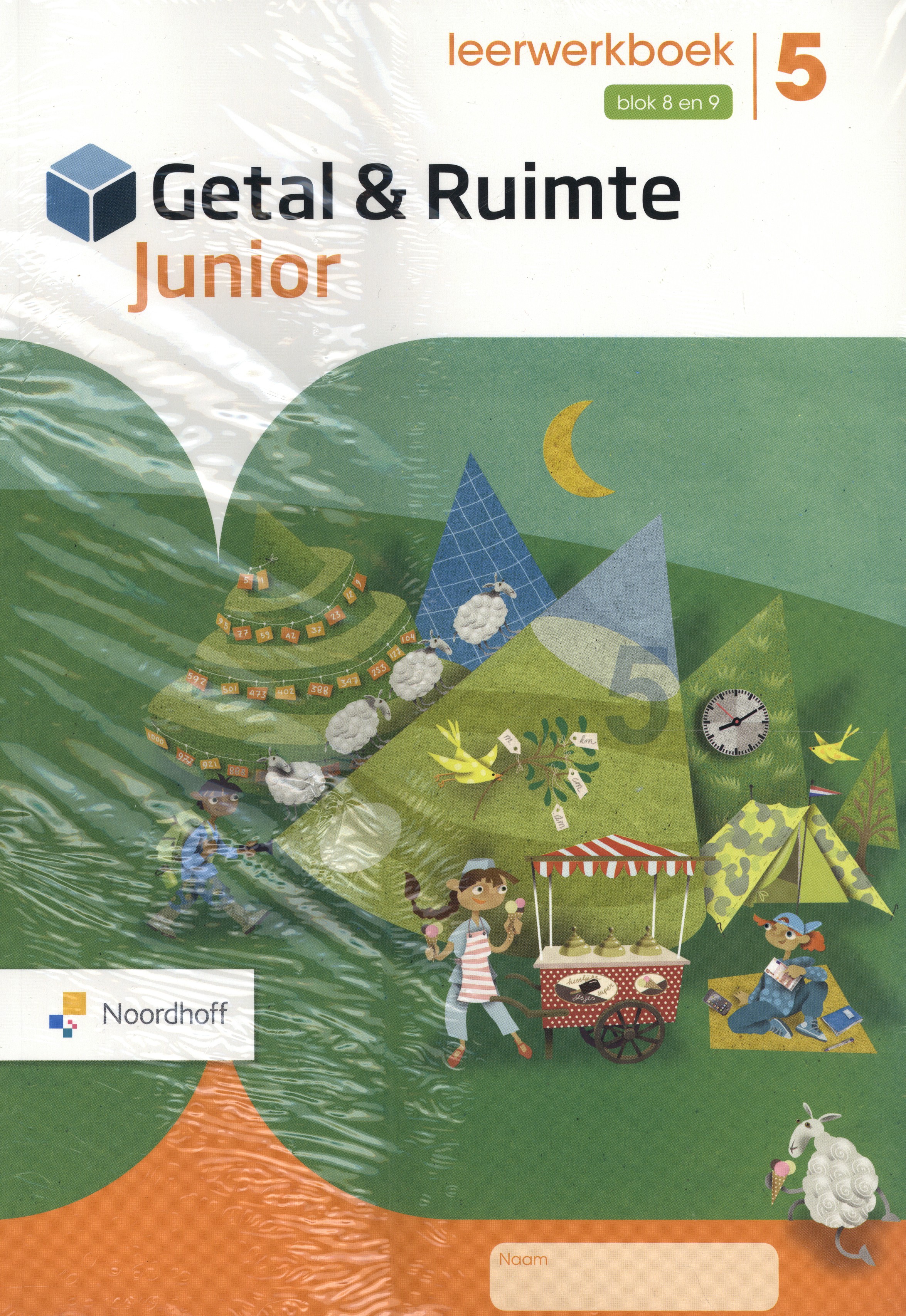 Getal & Ruimte Junior leerwerkboek groep 5 blok 8 en 9_set a 5