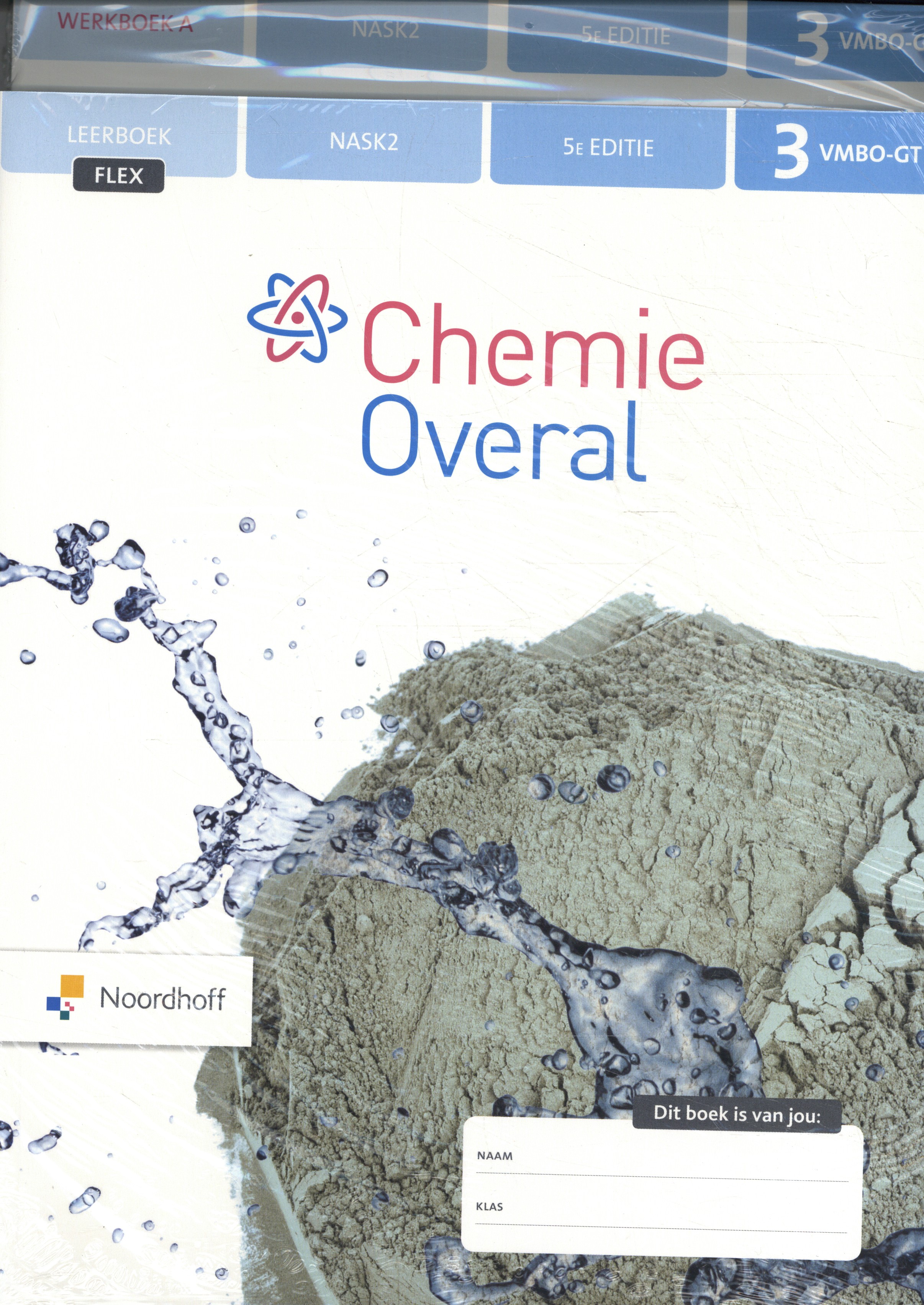 Chemie Overal NaSk2 vmbo-gt 3 FLEX leerboek + werkboek A + B