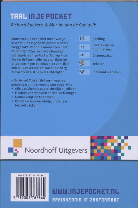 image for In je pocket Taal
