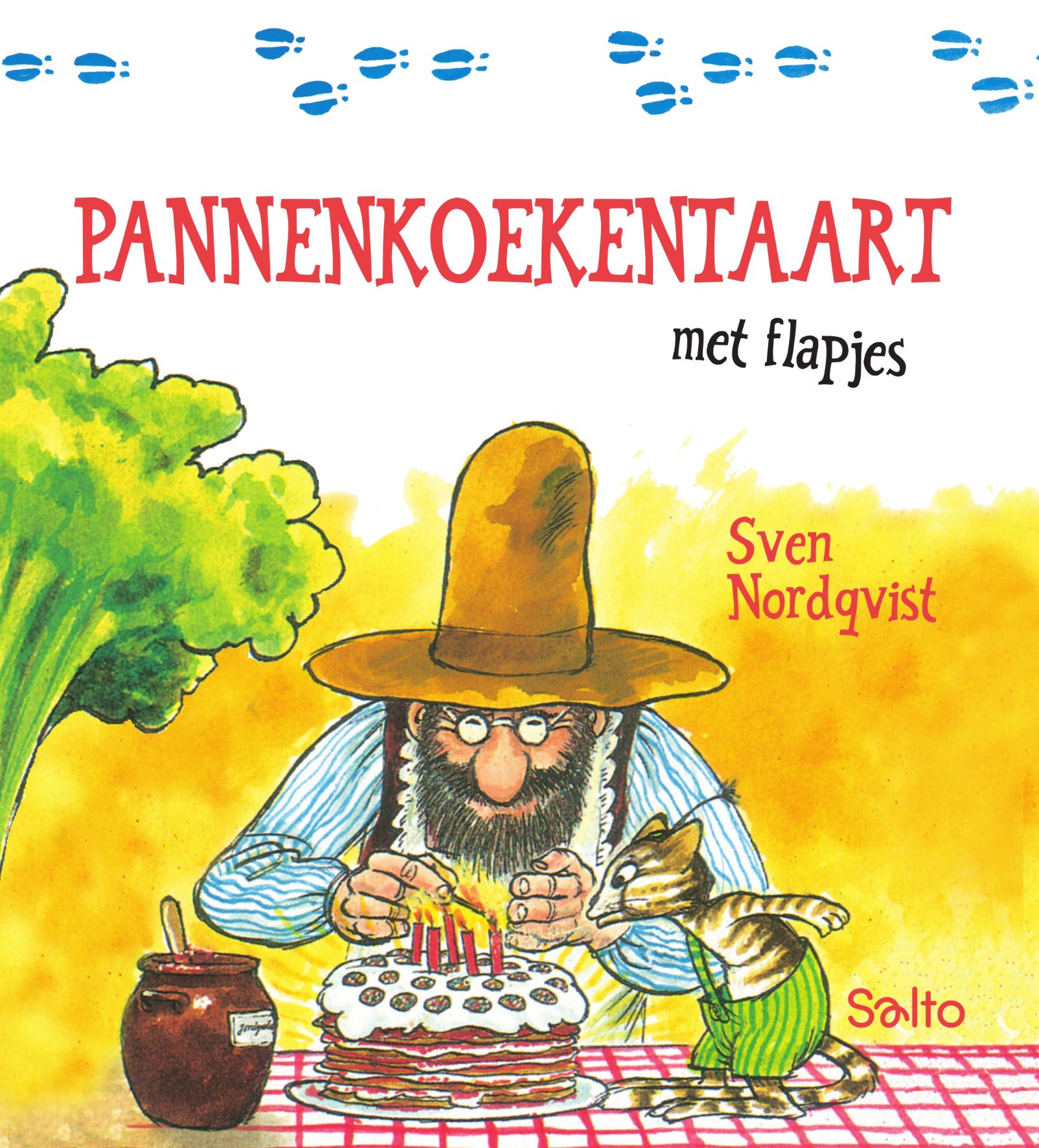Pannenkoekentaart met flapjes 