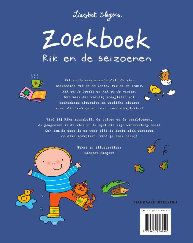 image for Zoekboek Rik en de seizoenen