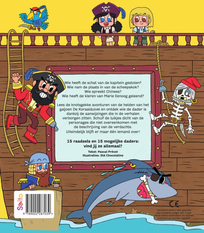 image for Wie heeft het gedaan? Bij de piraten