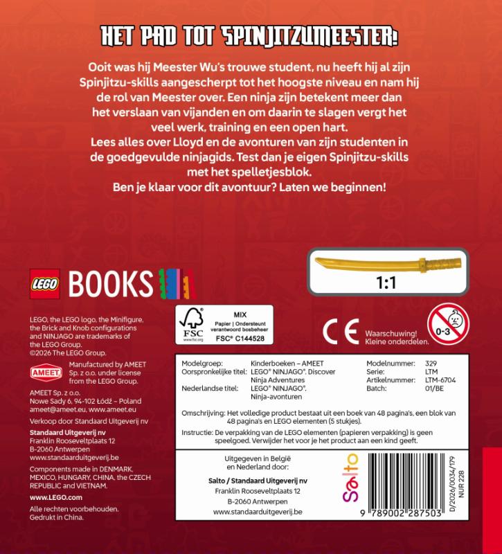 image for LEGO® NINJAGO®. Ninja-avonturen