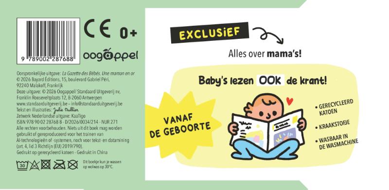 image for De babykrant: Een mama van goud