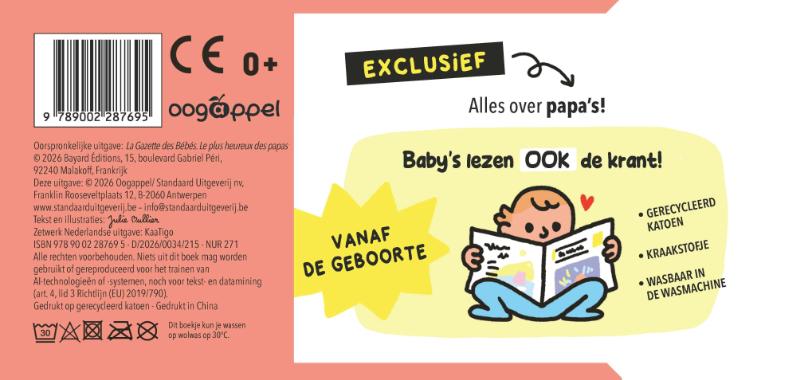 image for De babykrant: Mijn papa is de beste