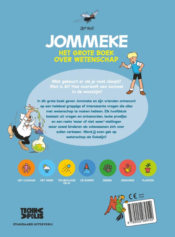 image for Jommeke Het grote boek over de wetenschap