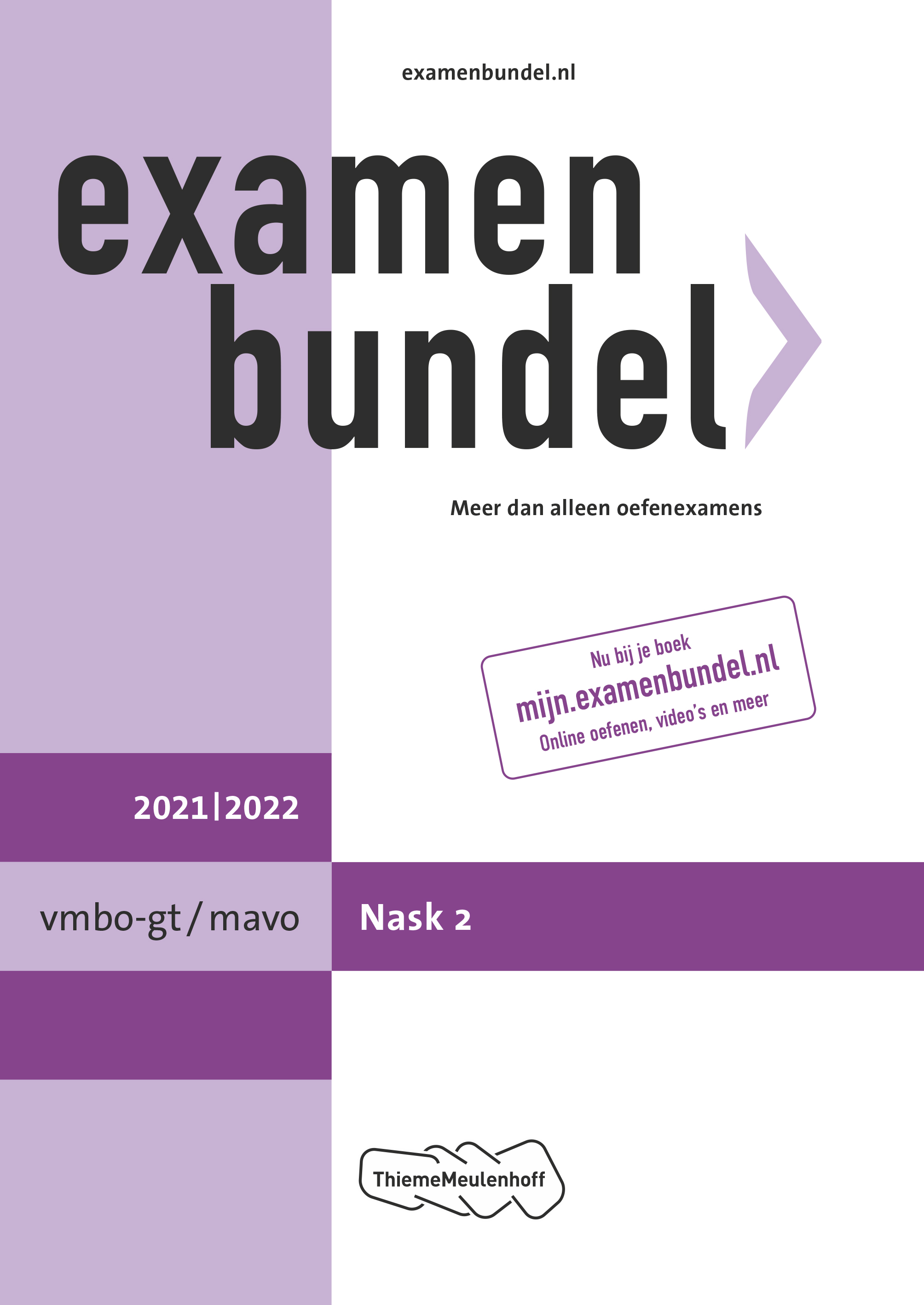 Examenbundel vmbo-gt/mavo NaSk2 2021/2022