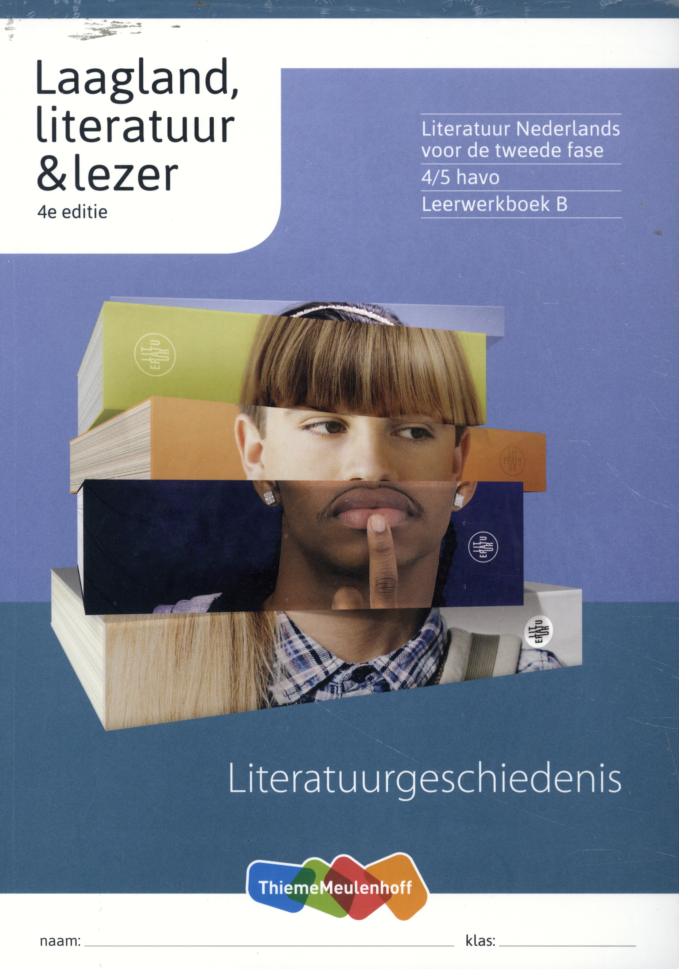 Laagland LRN-line online + boek B Literatuurgeschiedenis 5 havo