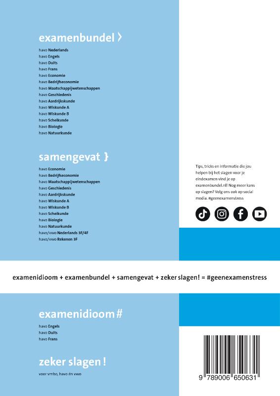 image for Examenbundel online + boek havo Scheikunde 2024/2025