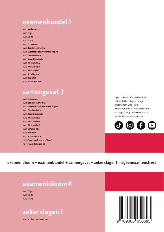 image for Examenbundel online + boek vwo Economie 2024/2025