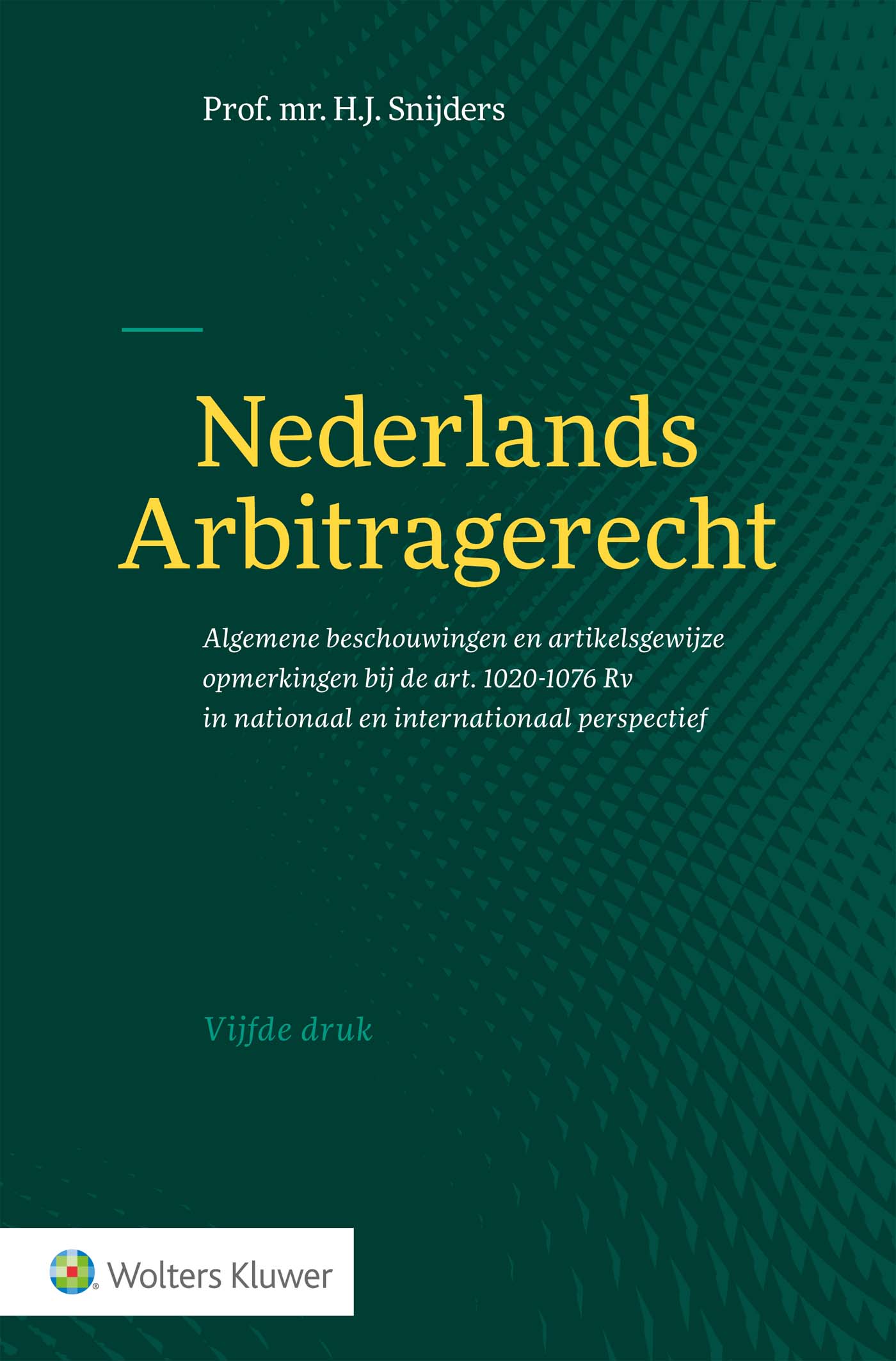 Nederlands Arbitragerecht
