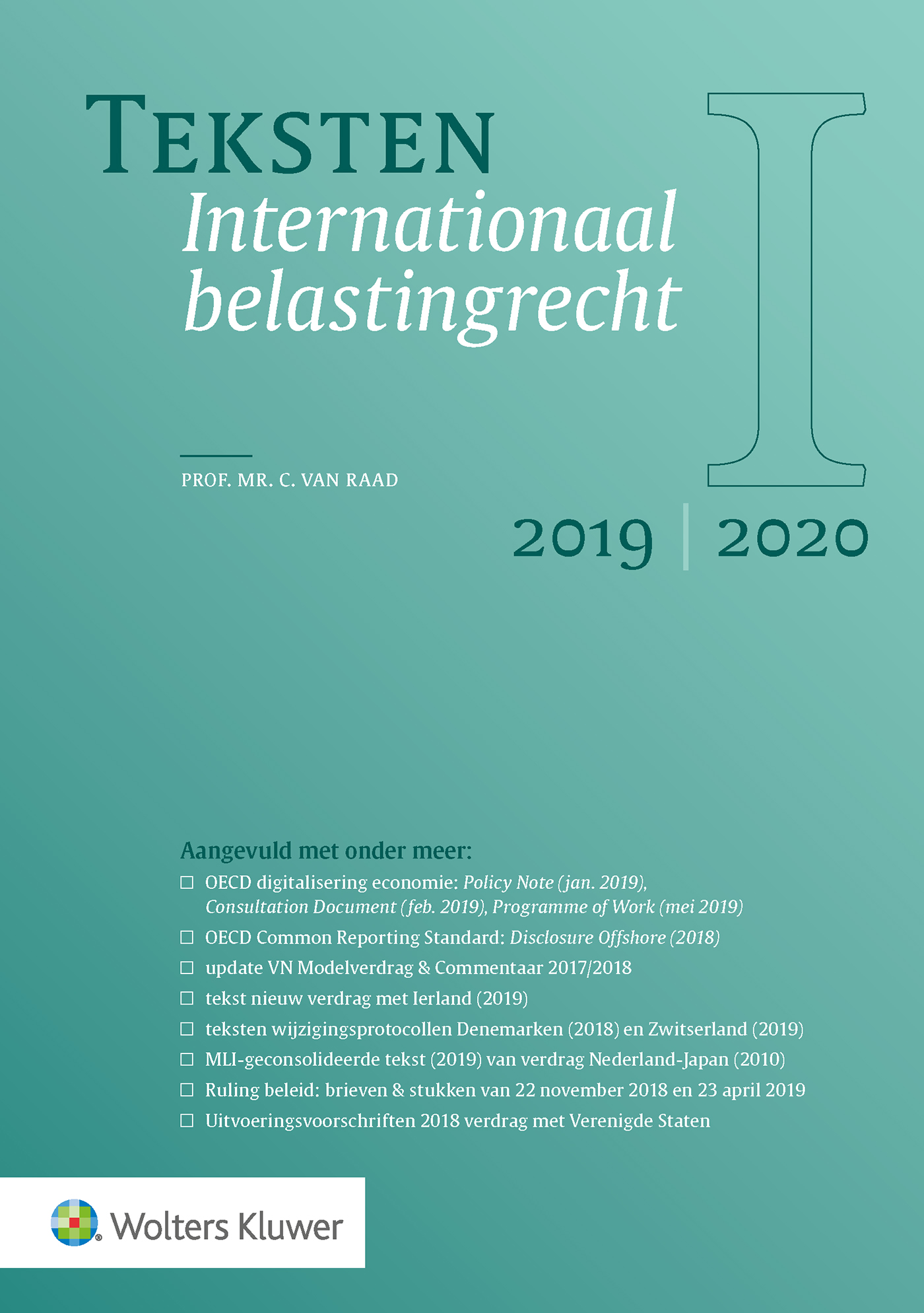 Teksten Internationaal belastingrecht 2019/2020