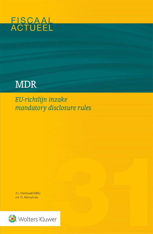 MDR EU-richtlijn inzake mandatory disclosure rules