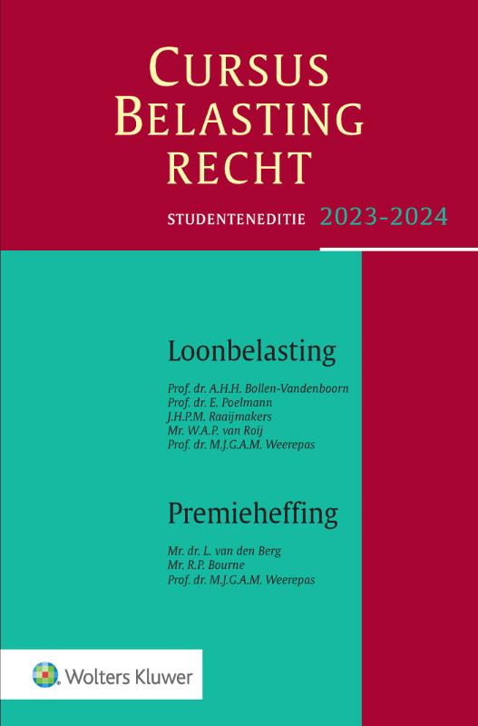 Cursus Belastingrecht Loonbelasting/Premieheffing