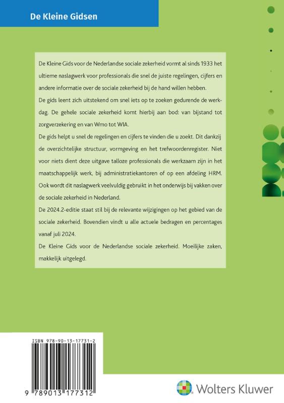 image for De Kleine Gids voor de Nederlandse sociale zekerheid 2024.2