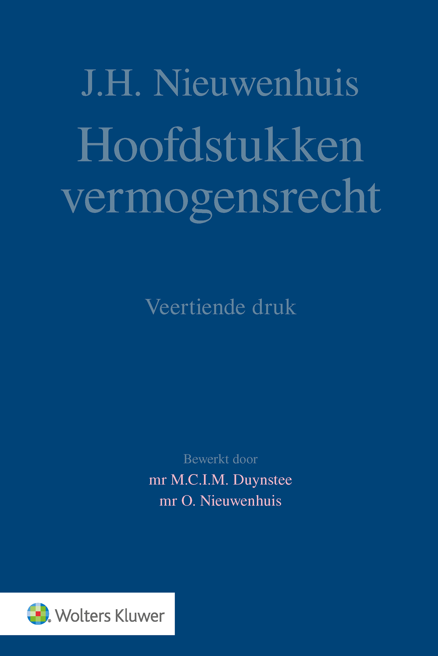 Hoofdstukken vermogensrecht 