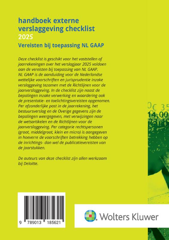 image for Handboek Externe Verslaggeving Checklist 2025