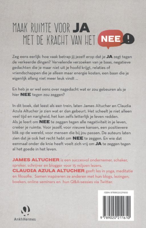 De kracht van het NEE geluk zit in een klein woordje