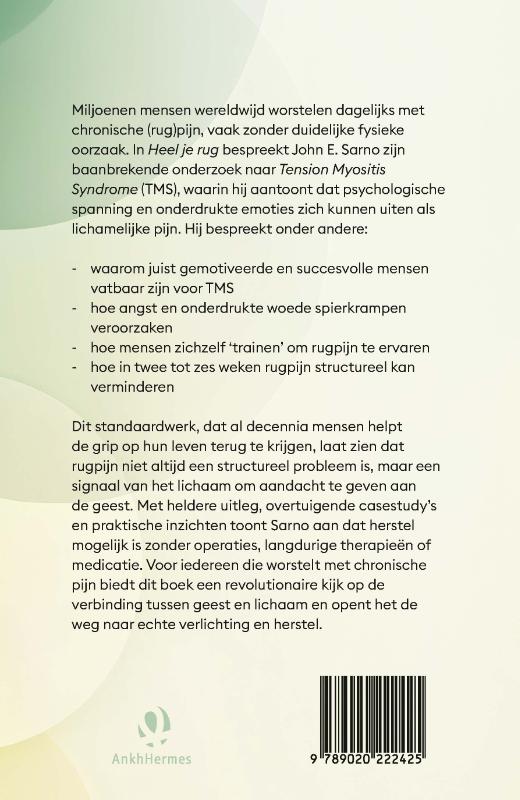 image for Heel je rug