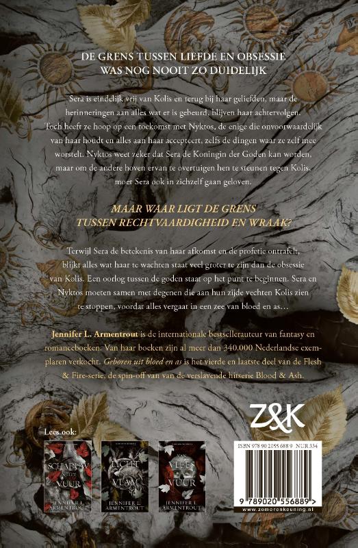 image for Geboren uit bloed en as