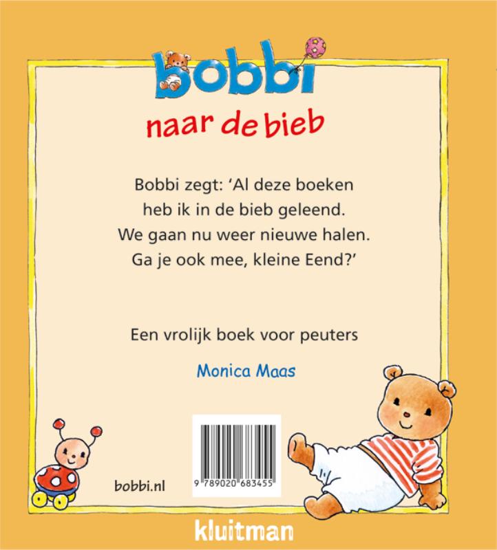 image for Bobbi naar de bieb