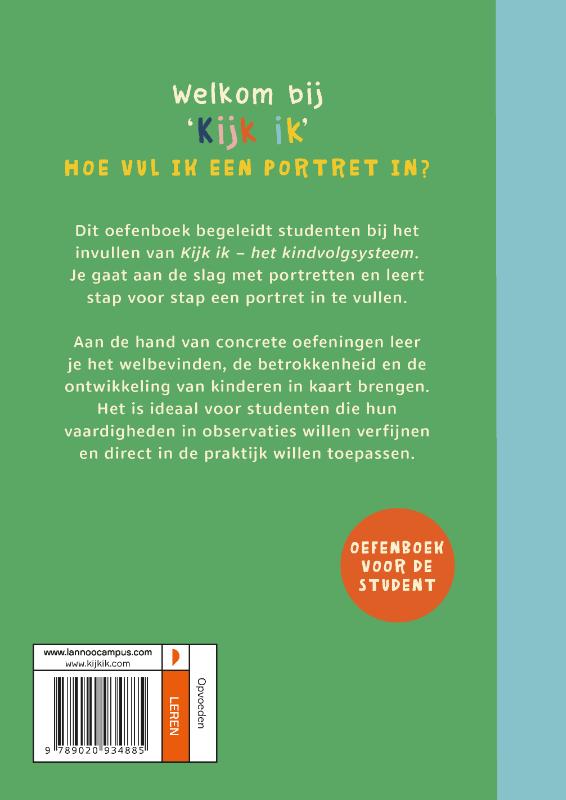 image for Kijk ik - Hoe vul ik een portret in?