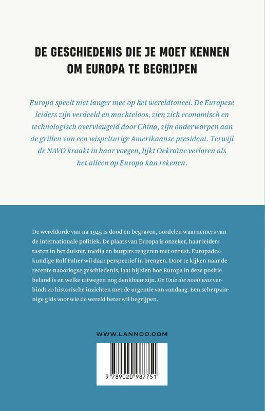 image for De Unie die nooit was