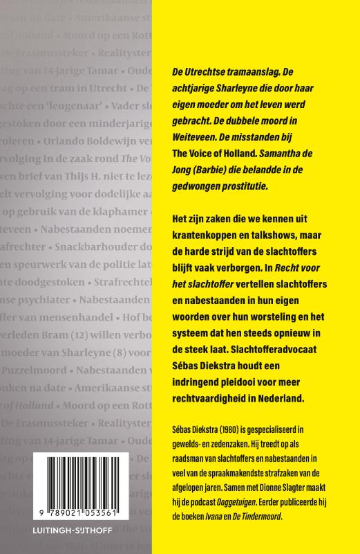image for Recht voor het slachtoffer