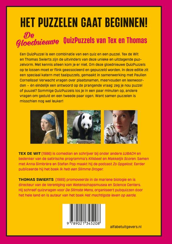 image for De gloednieuwe QuizPuzzels