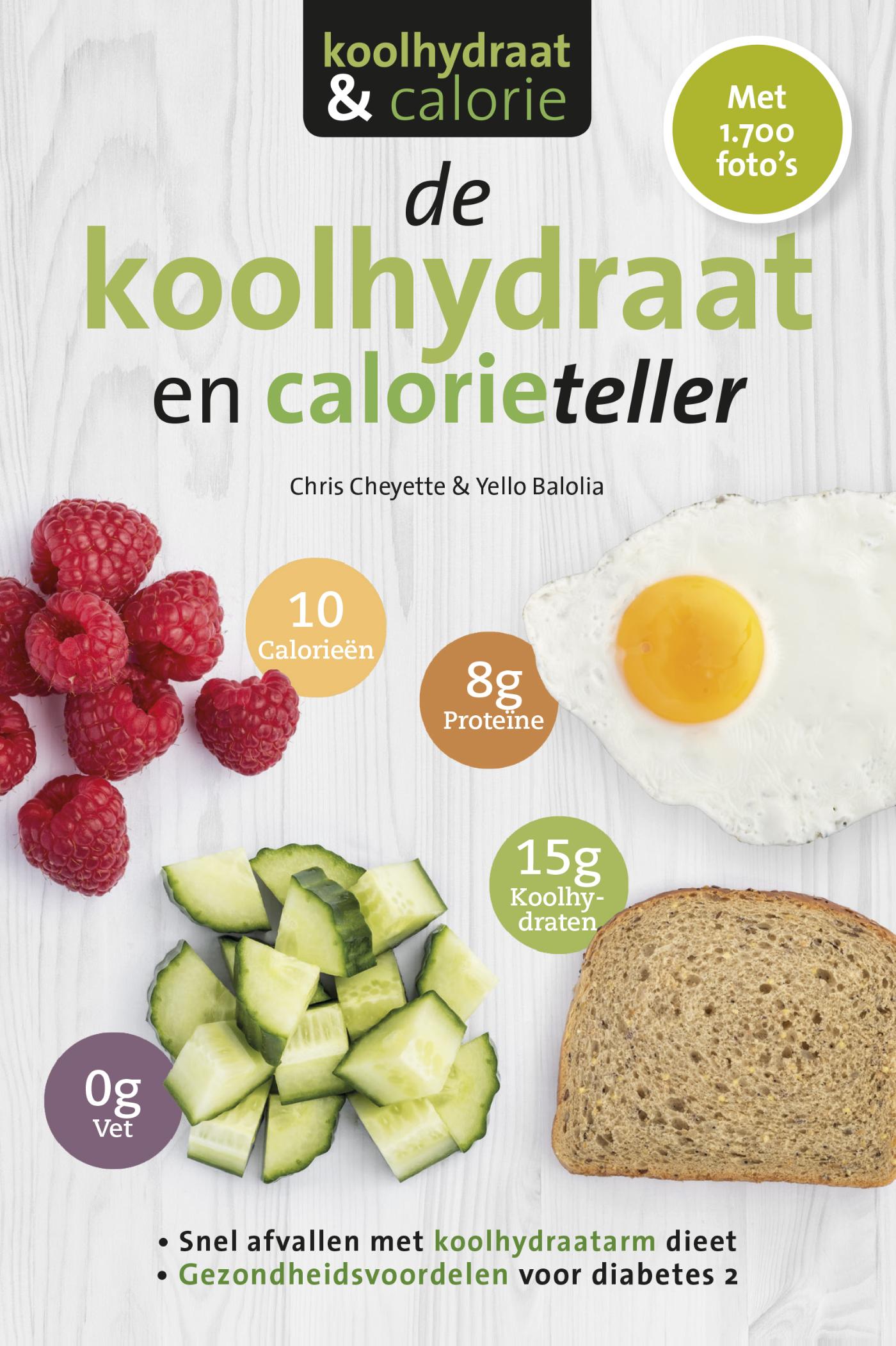 De koolhydraten- en calorieteller