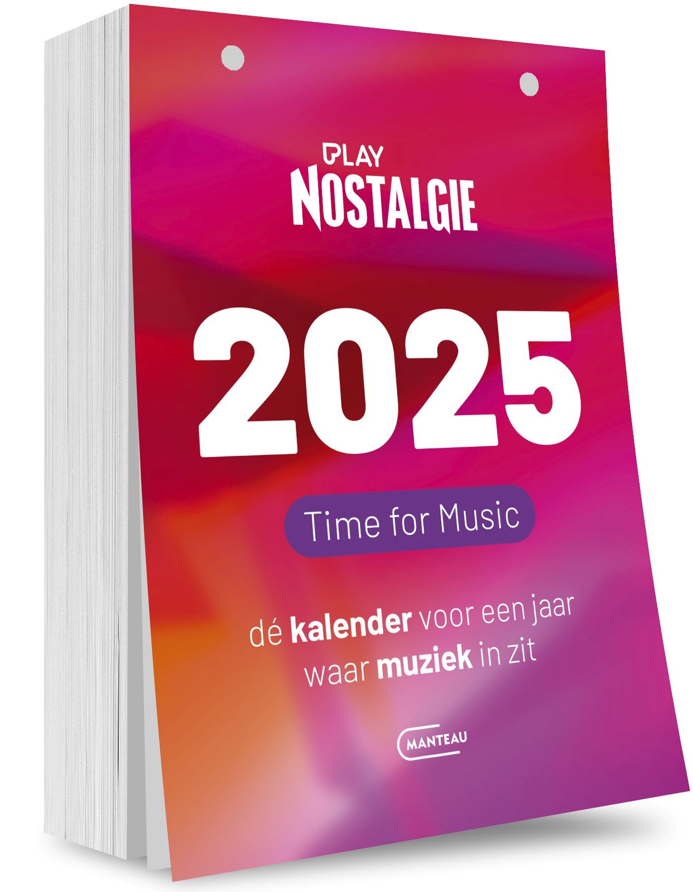 Time for Music 2025 de kalender voor een jaar waar muziek in zit