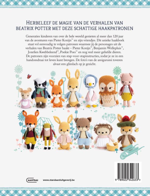 image for Haakboek Pieter Konijn en zijn vriendjes
