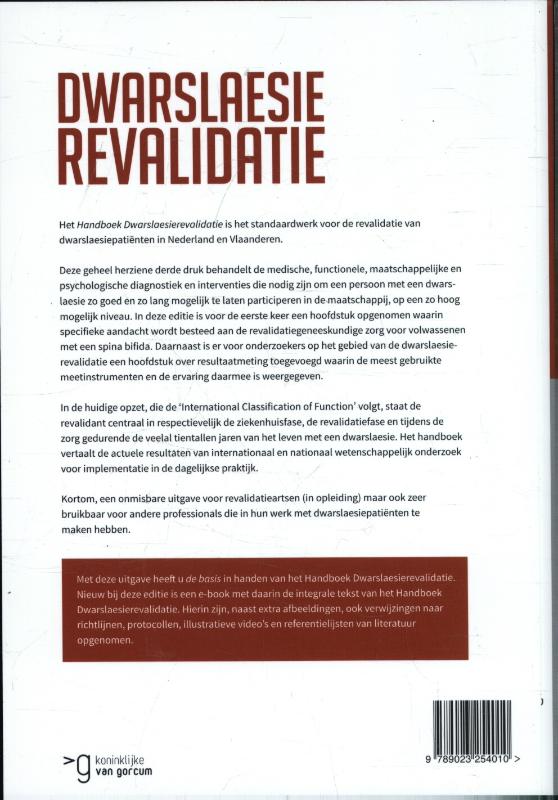 image for Handboek dwarslaesierevalidatie