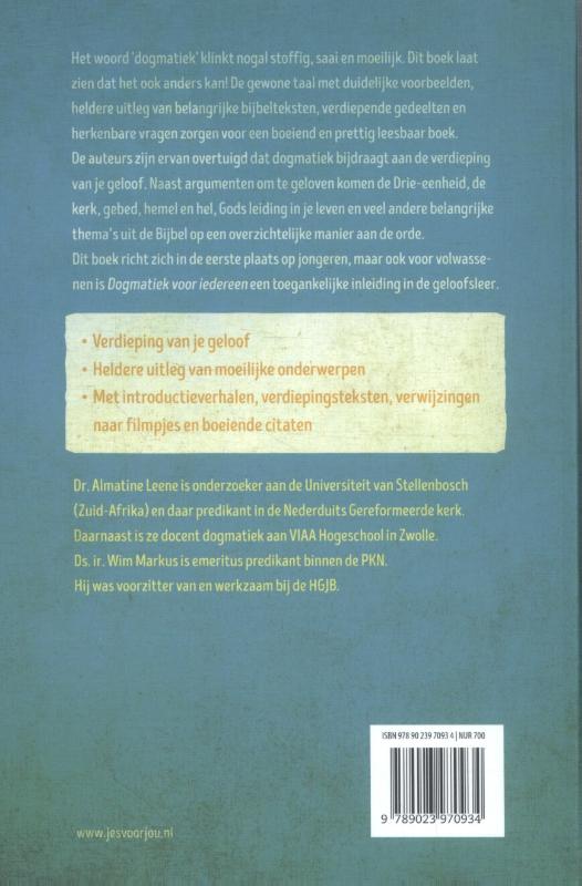 image for Dogmatiek voor iedereen
