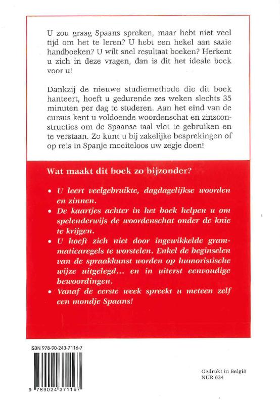 image for Snel en vlot Spaans leren spreken en begrijpen