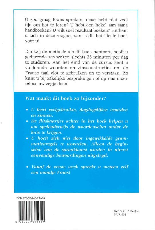 image for Snel en vlot Frans leren spreken en begrijpen