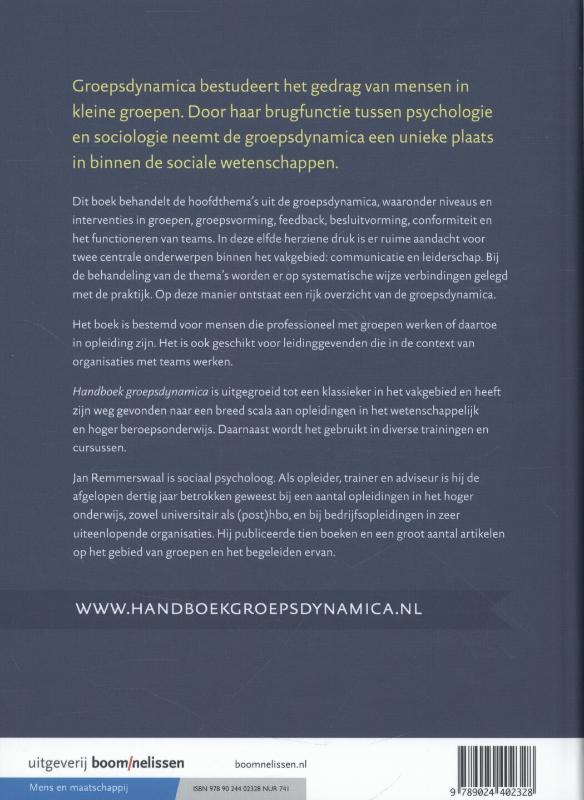image for Handboek groepsdynamica