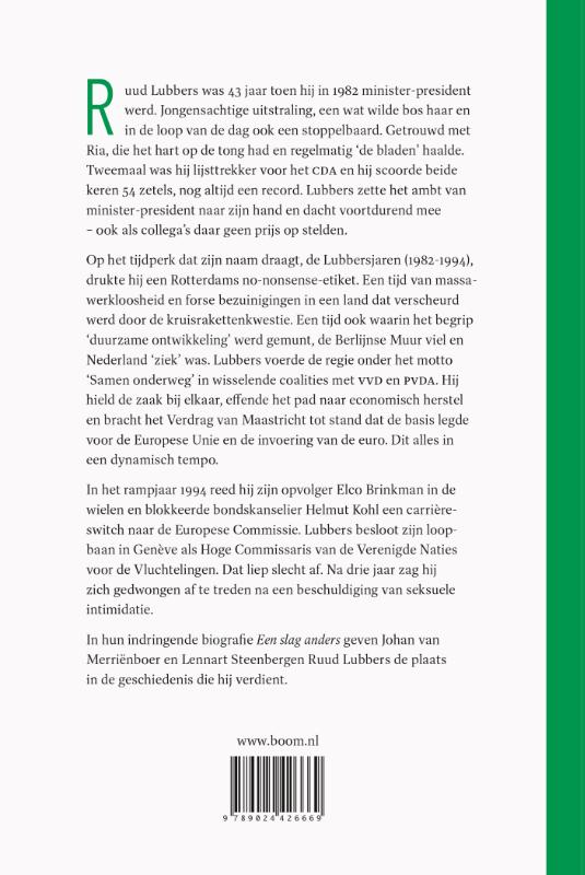image for Ruud Lubbers - biografie