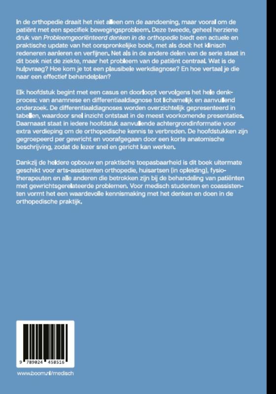 image for Probleemgeoriënteerd denken in de orthopedie
