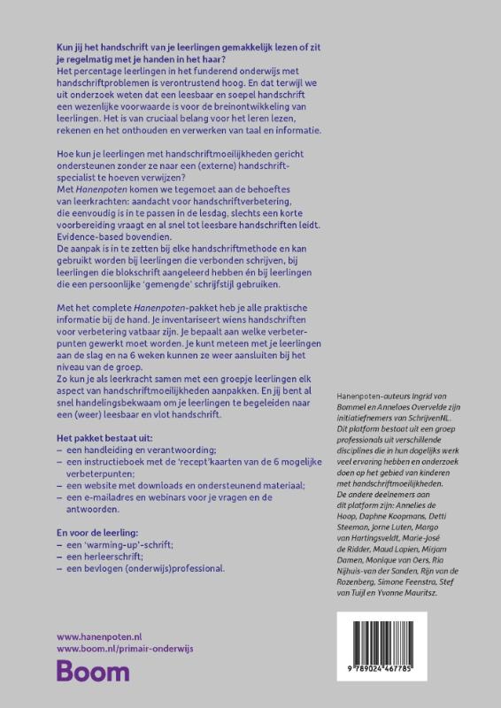 image for Hanenpoten: Handleiding