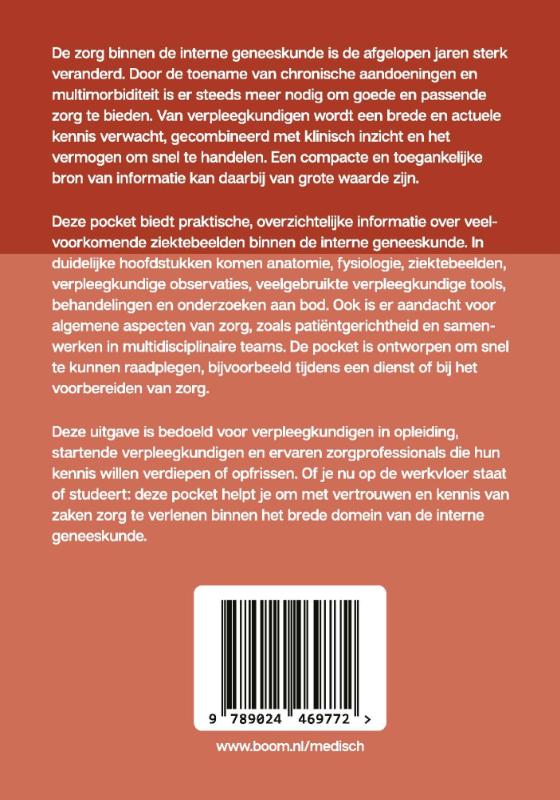 image for Pocket verpleegkunde, Interne geneeskunde