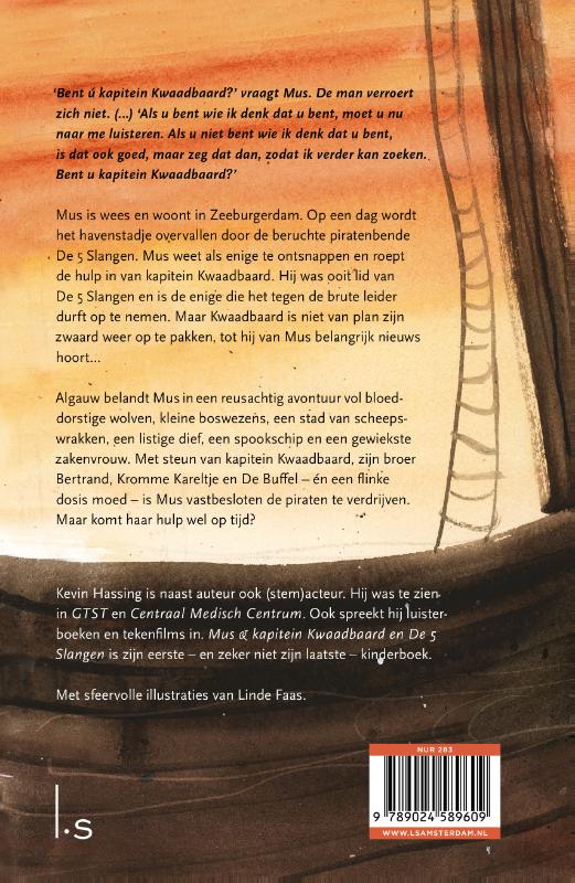 image for Mus en kapitein Kwaadbaard en De 5 slangen