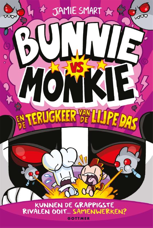 Bunnie vs Monkie en de terugkeer van de Lijpe Das