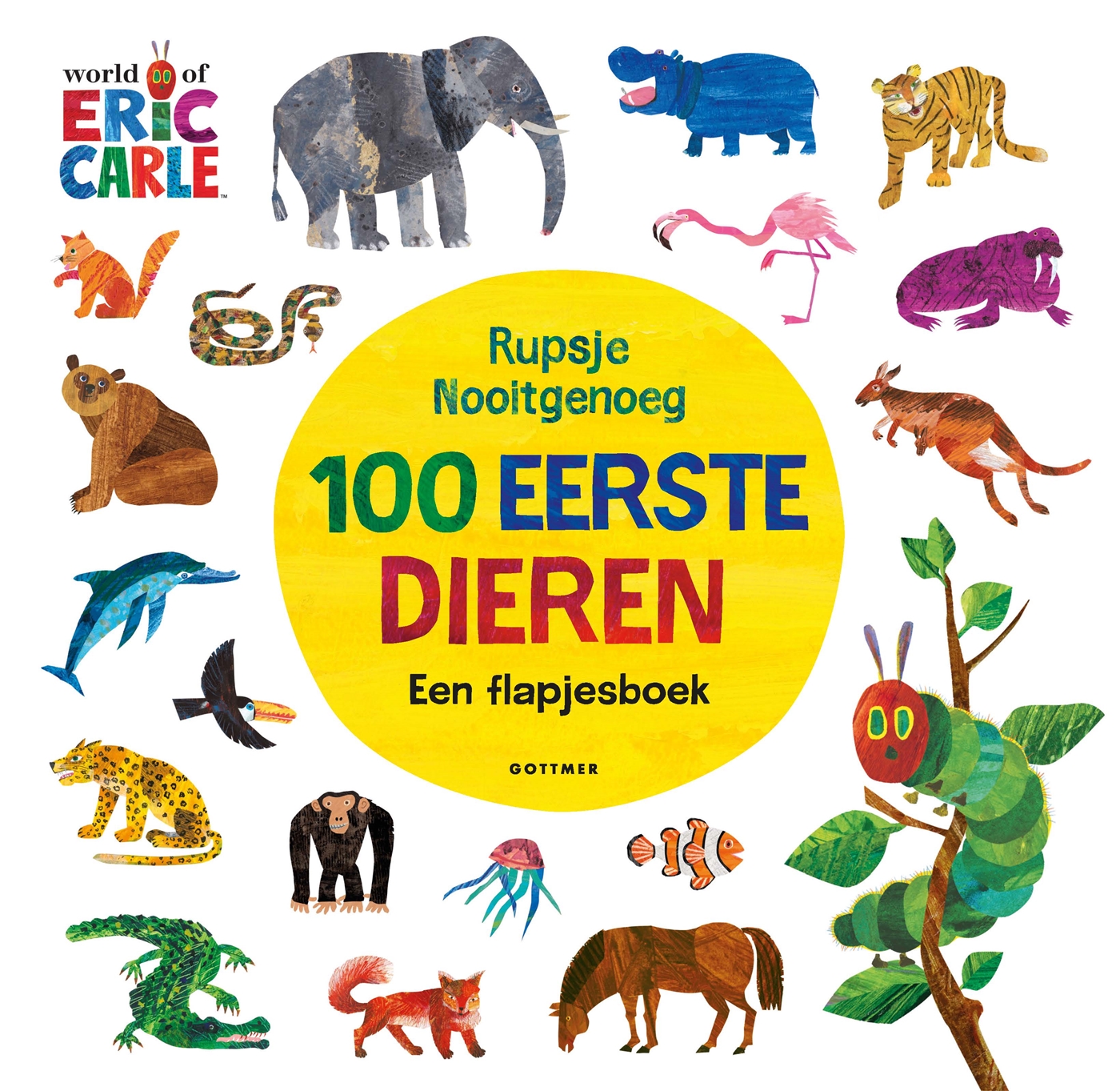 100 eerste dieren Een flapjesboek