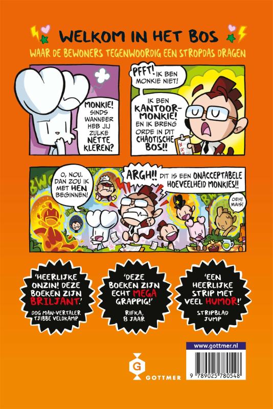 image for Bunnie vs Monkie en de doorgedraaide dimensies!