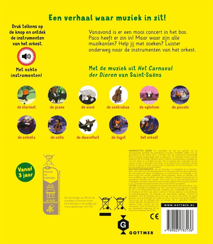 image for Paco en het orkest