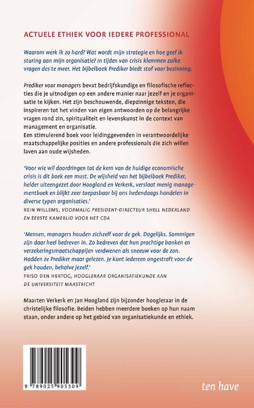 image for Prediker voor managers