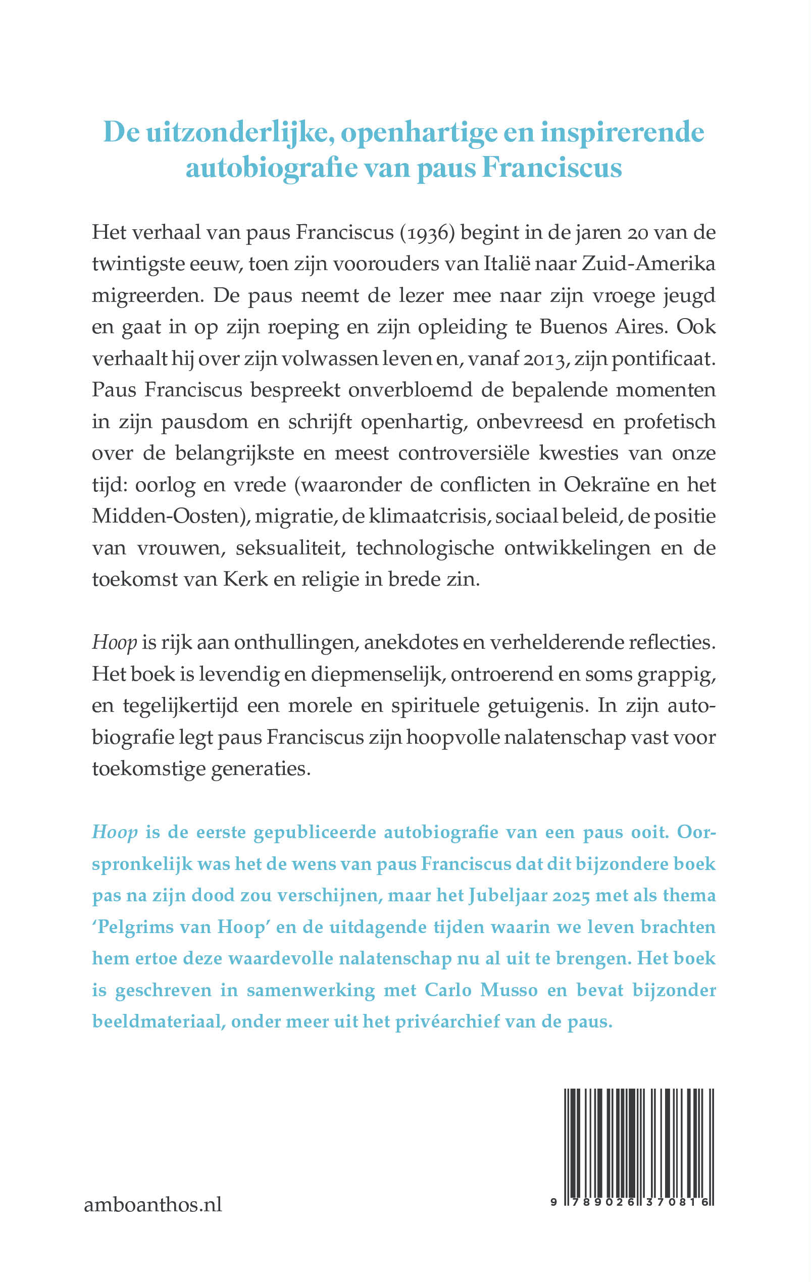 Hoop De autobiografie
