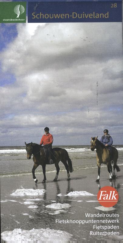 Wandelkaart Schouwen Duiveland